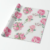 Papier Cadeau Fleur (Déroulé)