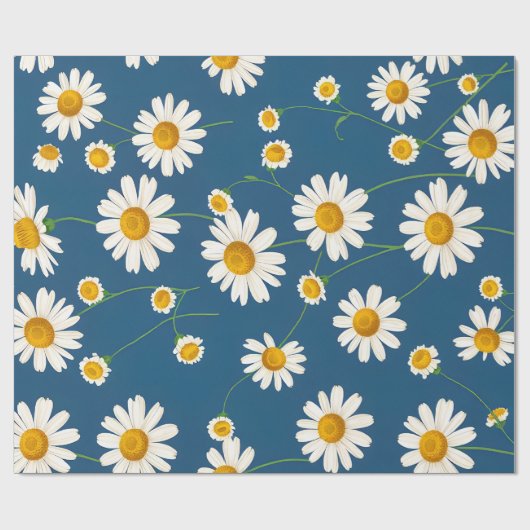 Papier Cadeau Fleur (Plat)