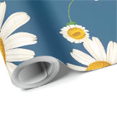 Papier Cadeau Fleur (Coin rond)