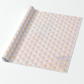 Papier Cadeau Fleur (Déroulé)