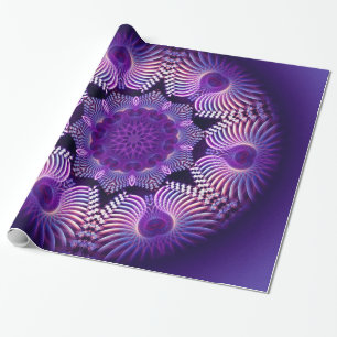 Papier Cadeau Fleur Apophyse Kaleidoscope I