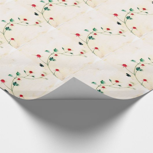 Papier Cadeau Fleur asiatique (Coin)