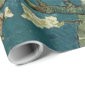 Papier Cadeau Fleur d'amande (Coin rond)