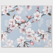 Papier Cadeau Fleur de cerise (Plat)