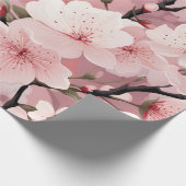 Papier Cadeau Fleur de Cerisier (Coin)
