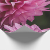 Papier Cadeau fleur de dahlia de printemps (Coin)