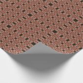 Papier Cadeau Fleur de Kaleidoscope (Coin)