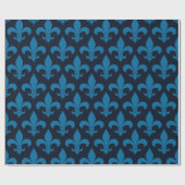 Papier Cadeau Fleur de lis Motif Classic (Plat)