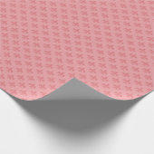 Papier Cadeau Fleur de Lis Rose (Coin)