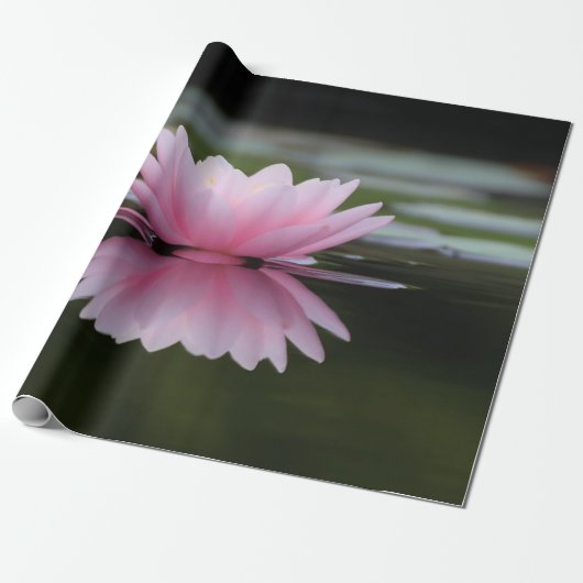 Papier Cadeau Fleur de Lotus, Zen (Déroulé)