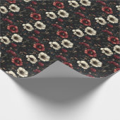 Papier Cadeau Fleur de minuit (Coin)