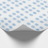 Papier Cadeau Fleur de neige (Coin)