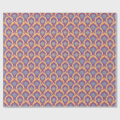 Papier Cadeau Fleur de Paon (Plat)