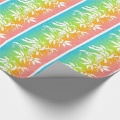 Papier Cadeau Fleur de Passion Arc-en-ciel (Coin)