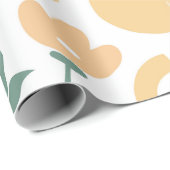 Papier Cadeau Fleur de pâte (Coin rond)