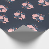 Papier Cadeau Fleur de pavot (Coin)