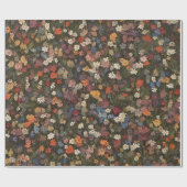 Papier Cadeau Fleur de prairie Fleur sauvage de printemps Jardin (Plat)