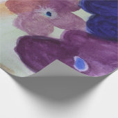 Papier Cadeau Fleur de printemps de l'anémone (Coin)