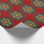 Papier Cadeau Fleur de vie - Mandala III (Coin)