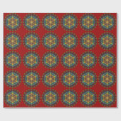 Papier Cadeau Fleur de vie - Mandala III (Plat)