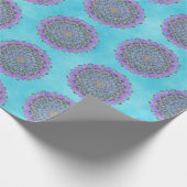 Papier Cadeau Fleur De Vie - Mandala India Style 2 (Coin)