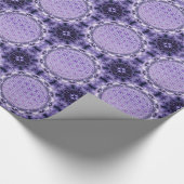 Papier Cadeau Fleur de vie - Mandala - violet (Coin)