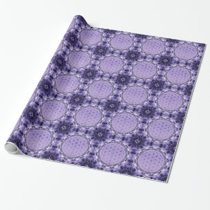 Papier Cadeau Fleur de vie - Mandala - violet