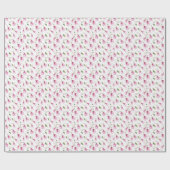 Papier Cadeau Fleur Délicate de Magnolia (Plat)