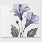 Papier Cadeau Fleur d'hibiscus tropicale (Plat)