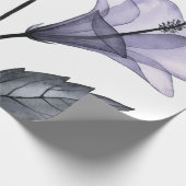 Papier Cadeau Fleur d'hibiscus tropicale (Coin)