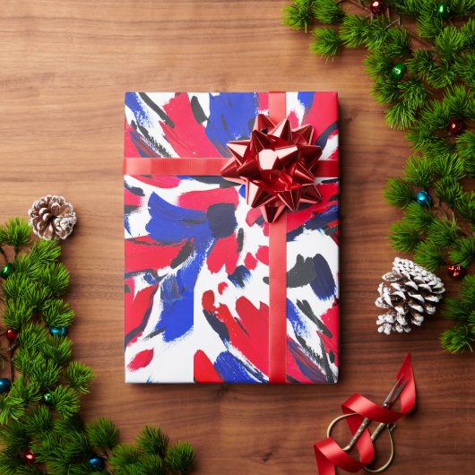 Papier Cadeau Fleur éclatée (Cadeau de vacances)