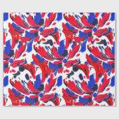 Papier Cadeau Fleur éclatée (Plat)