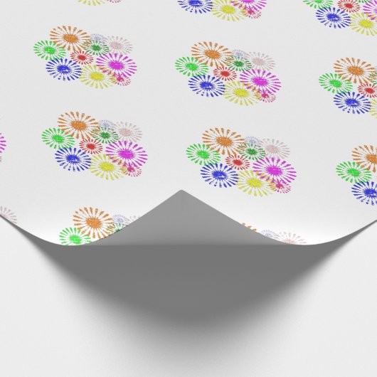 Papier Cadeau Fleur en panne (Coin)