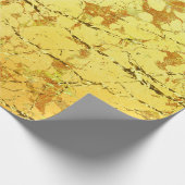Papier Cadeau Fleur jaune (Coin)