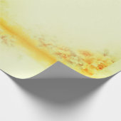 Papier Cadeau Fleur jaune (Coin)