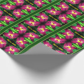 Papier Cadeau Fleur journalière Fermer Personnalisée (Coin)