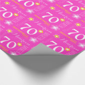 Papier Cadeau Fleur Maureen nommé fait sur commande enveloppe de (Coin)