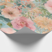 Papier Cadeau fleur molle (Coin)