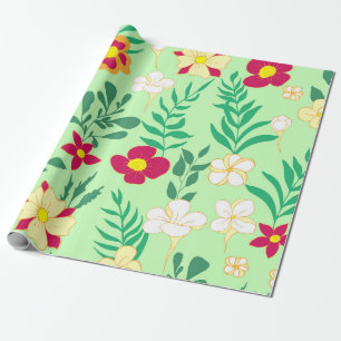 Papier Cadeau Fleur motif sans couture et décoration de la maiso