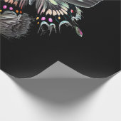 Papier Cadeau fleur-papillon (Coin)