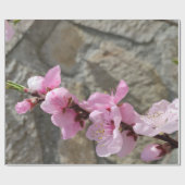Papier Cadeau Fleur pétale (Plat)