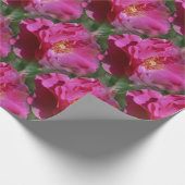 Papier Cadeau Fleur rose Motif Nature (Coin)