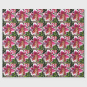 Papier Cadeau Fleur rose rose rose rose fleur rose fleur tropica (Plat)
