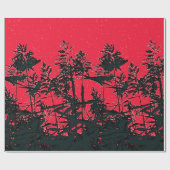 PAPIER CADEAU FLEUR SAUVAGE (Plat)