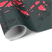 PAPIER CADEAU FLEUR SAUVAGE (Coin rond)