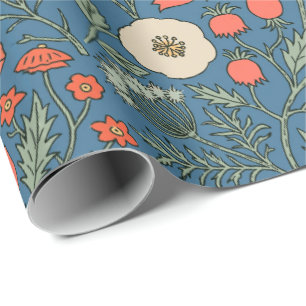 Papier Cadeau Fleur sauvage botanique vintage