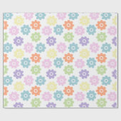 Papier Cadeau Fleur sauvage du printemps (Plat)