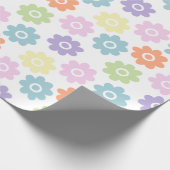 Papier Cadeau Fleur sauvage du printemps (Coin)