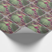 Papier Cadeau Fleur Sauvage Joyeuses Pâques (Coin)