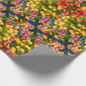 Papier Cadeau Fleur Tulip envelopper cadeau (Coin)